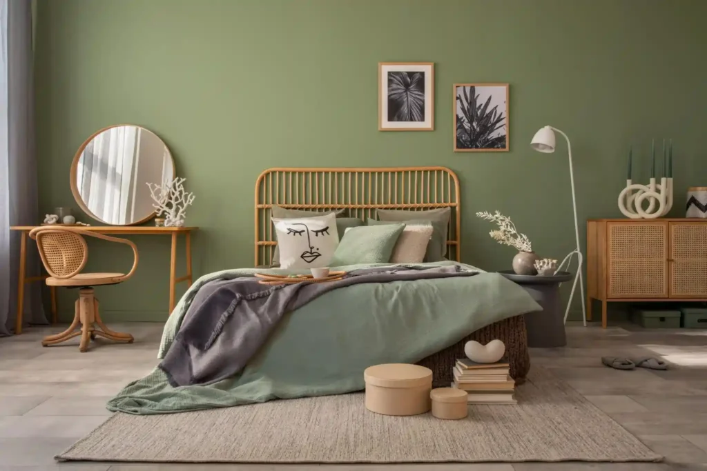 Sage Green Bedroom Wall Designs