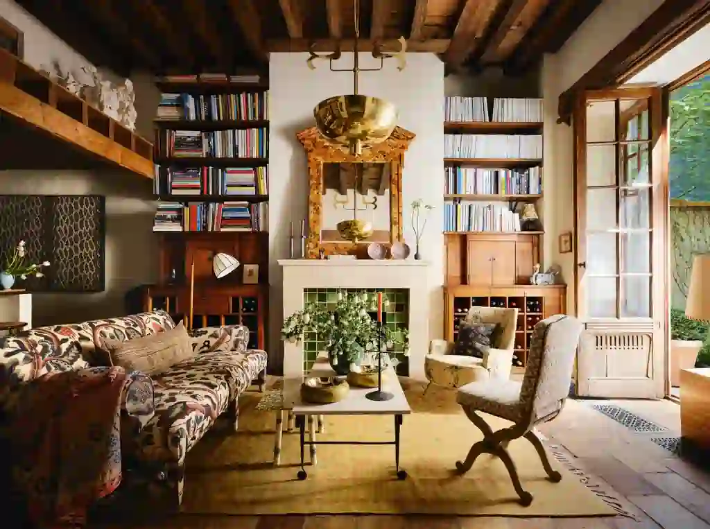 Modern Farmhouse Living Room and Natural Decor