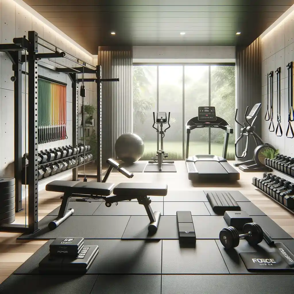 Pent Home Gym and Spacious Layout Concepts