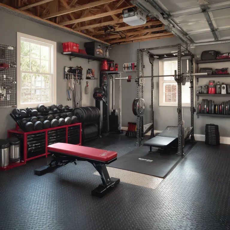 Home Gym Ideas for a Small Garage