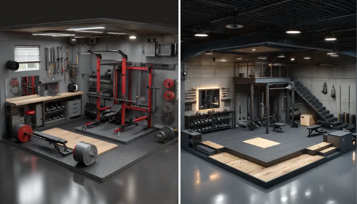 Home Gym Ideas in Garage