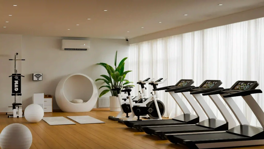Stylish and Modern Home Gym Interiors