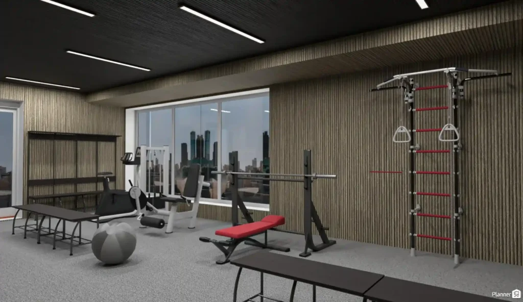 Gym Room At Home and Space Planning