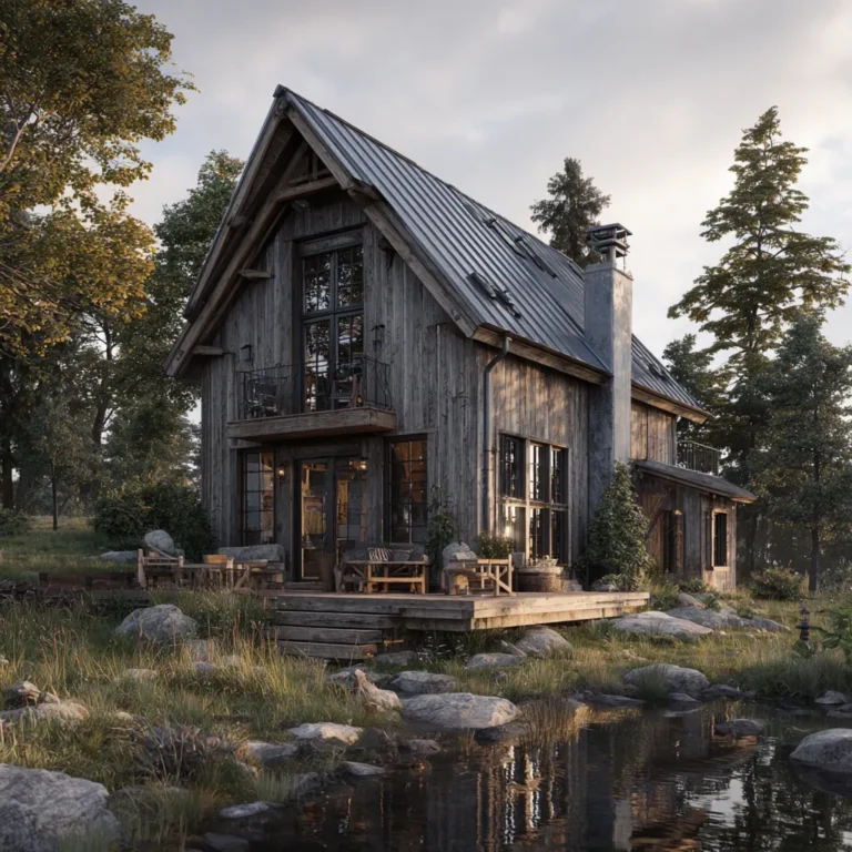small barn house