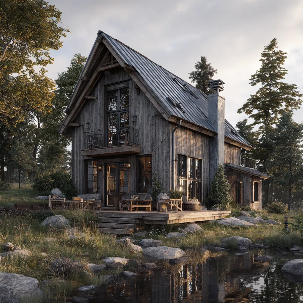 small barn house