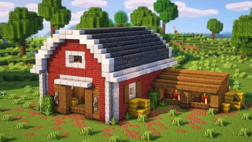 Barn House Minecraft Ideas and Layout Basics