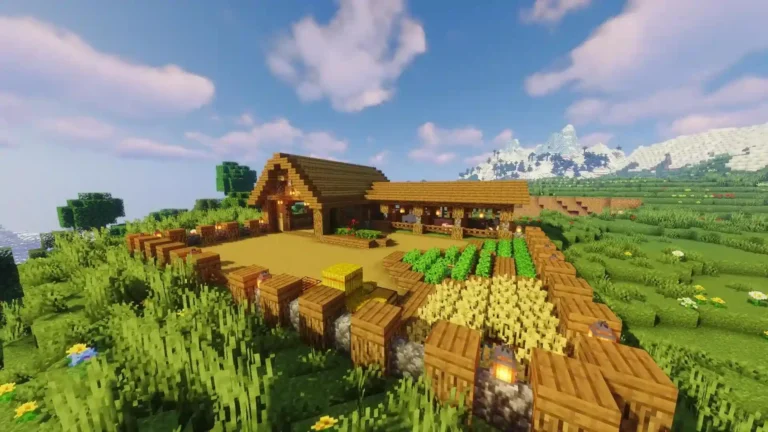 Barn House Minecraft