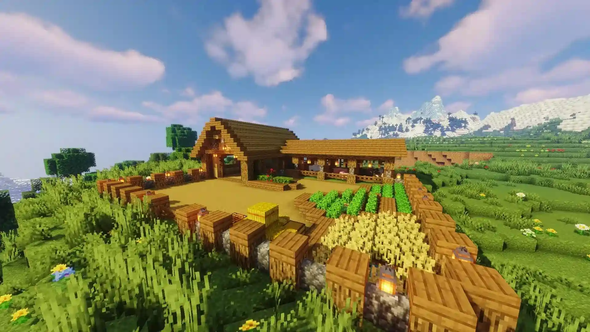 Barn House Minecraft