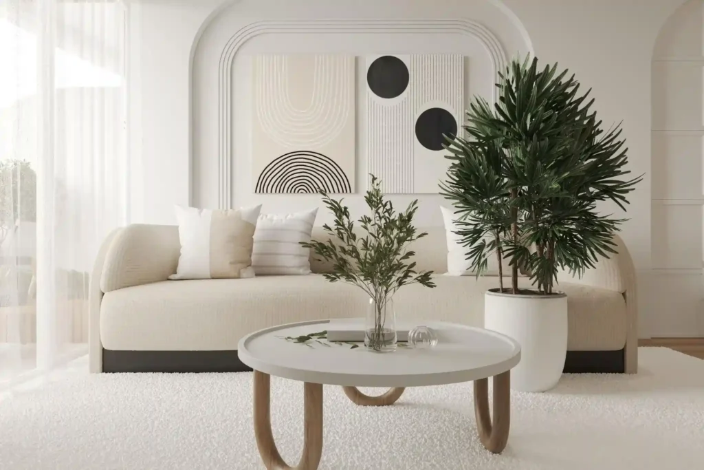 Modern Contemporary Living Room and Aesthetic Style