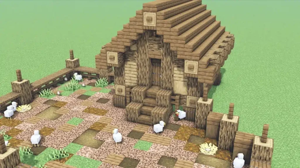 Barn Roof Minecraft and Exterior Design