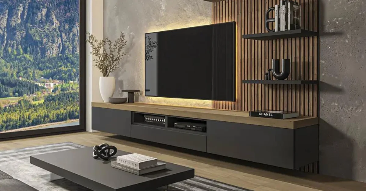 Living Room TV Wall