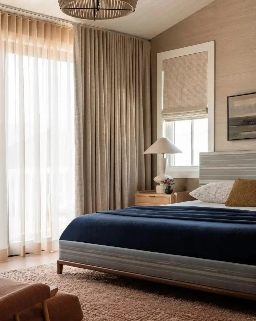Bedroom Curtains Master and Luxury Styling