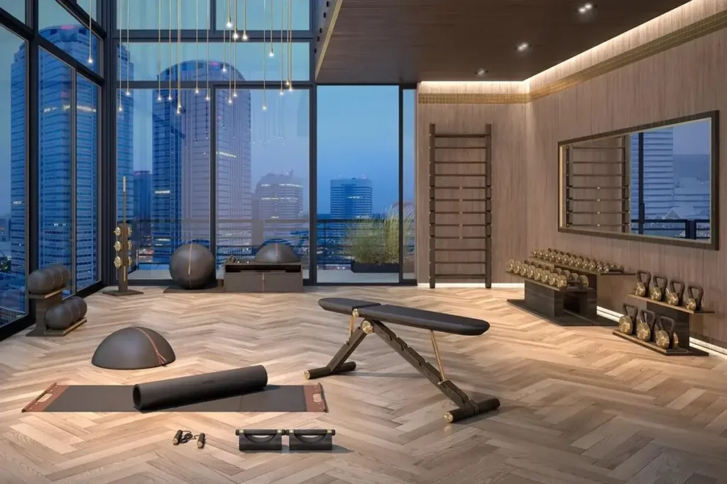 Luxury Home Gym and Modern Design