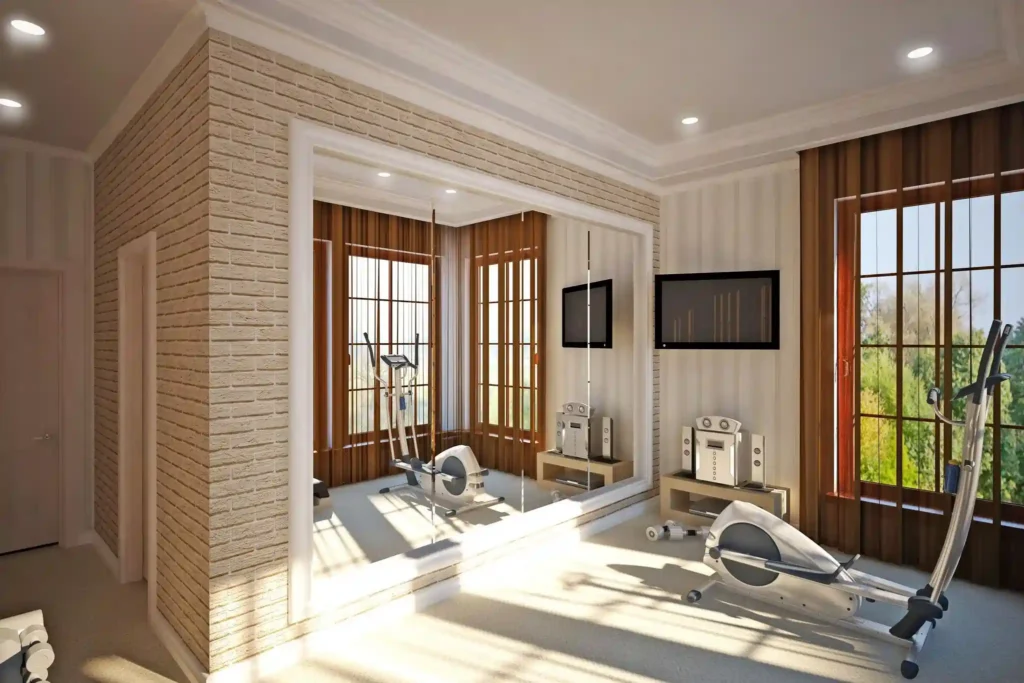 Aesthetic Home Gym Room and Design Basics
