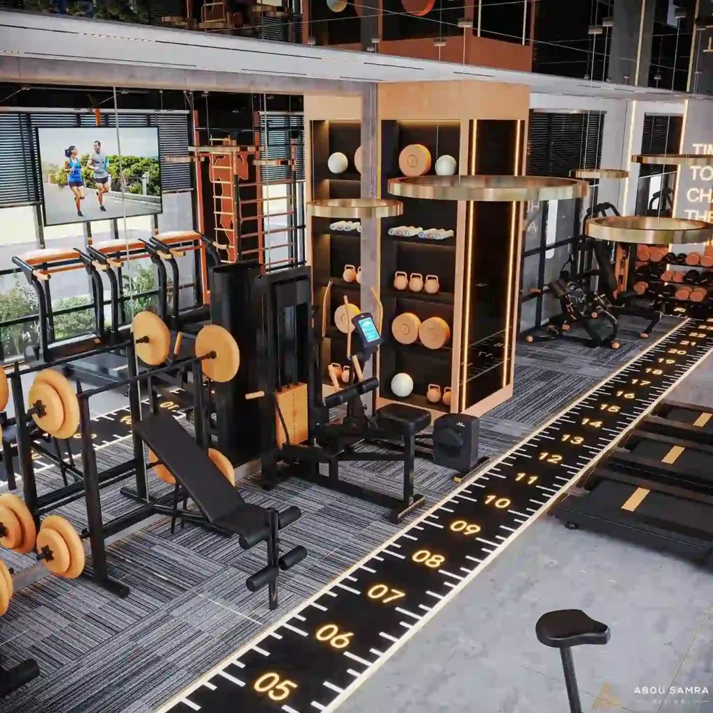 Modern Farmhouse Gym and Unique Styles