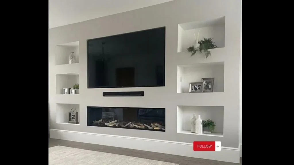 Built In Entertainment Wall and Storage Solutions
